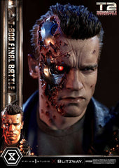 Terminator 2 Museum Masterline Series Statue 1/3 T-800 Final Battle Regular Version 75 cm 4580708048666