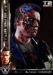 Terminator 2 Museum Masterline Series Statue 1/3 T-800 Final Battle Regular Version 75 cm 4580708048666