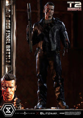 Terminator 2 Museum Masterline Series Statue 1/3 T-800 Final Battle Regular Version 75 cm 4580708048666