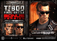 Terminator 2 Museum Masterline Series Statue 1/3 T-800 Final Battle Deluxe Bonus Version 75 cm 4580708048680