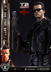 Terminator 2 Museum Masterline Series Statue 1/3 T-800 Final Battle Deluxe Bonus Version 75 cm 4580708048680