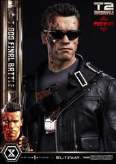Terminator 2 Museum Masterline Series Statue 1/3 T-800 Final Battle Deluxe Bonus Version 75 cm 4580708048680
