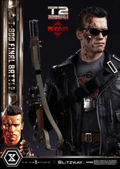 Terminator 2 Museum Masterline Series Statue 1/3 T-800 Final Battle Deluxe Bonus Version 75 cm 4580708048680