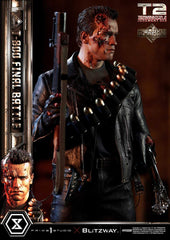 Terminator 2 Museum Masterline Series Statue 1/3 T-800 Final Battle Deluxe Bonus Version 75 cm 4580708048680