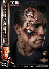 Terminator 2 Museum Masterline Series Statue 1/3 T-800 Final Battle Deluxe Bonus Version 75 cm 4580708048680