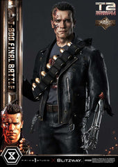Terminator 2 Museum Masterline Series Statue 1/3 T-800 Final Battle Deluxe Bonus Version 75 cm 4580708048680