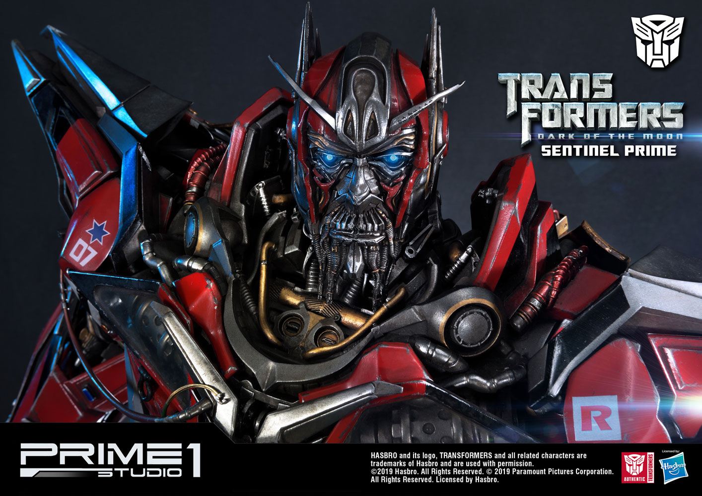 Transformers: Dark of the Moon Statue Sentinel Prime 73 cm 4582535940533