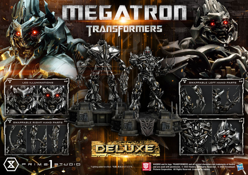 Transformers Museum Masterline Statue Megatron Deluxe Bonus Version 84 cm 4580708042589