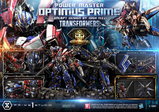 Transformers Museum Masterline Statue Powermaster Optimus Prime Concept by Josh Nizzi Ultimate Version 99 cm 4580708046396