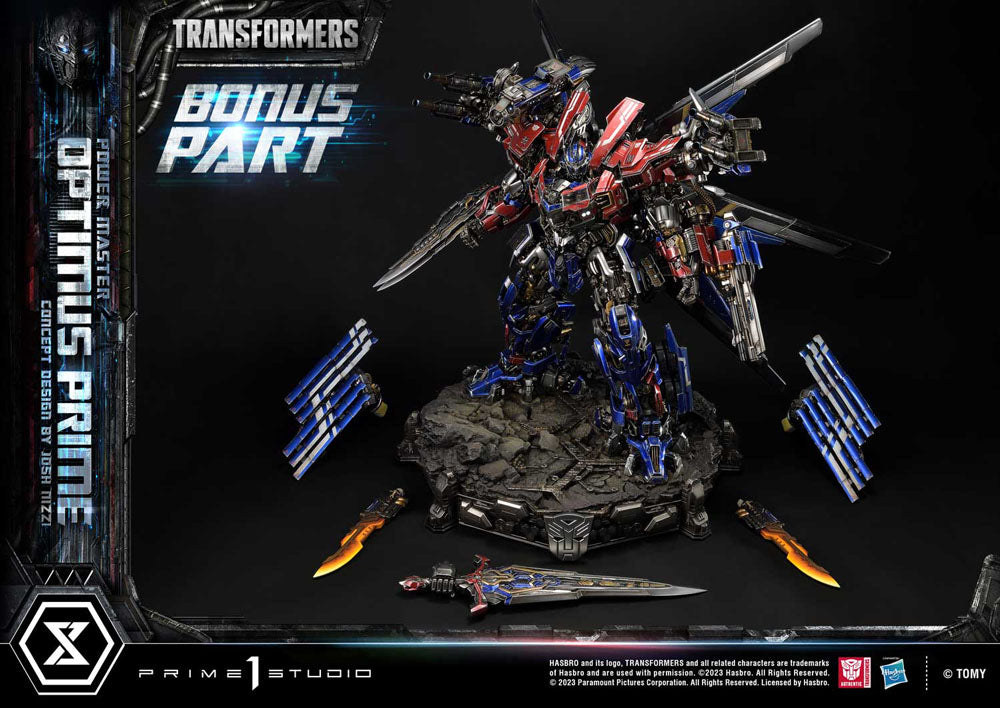 Transformers Museum Masterline Statue Powermaster Optimus Prime Concept by Josh Nizzi Ultimate Bonus Version 99 cm 4580708046402