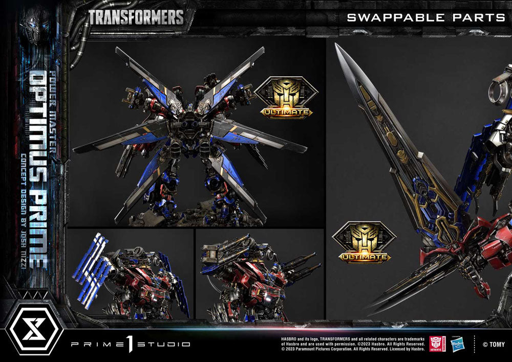 Transformers Museum Masterline Statue Powermaster Optimus Prime Concept by Josh Nizzi Ultimate Bonus Version 99 cm 4580708046402