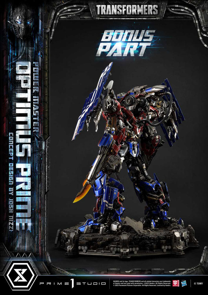 Transformers Museum Masterline Statue Powermaster Optimus Prime Concept by Josh Nizzi Ultimate Bonus Version 99 cm 4580708046402