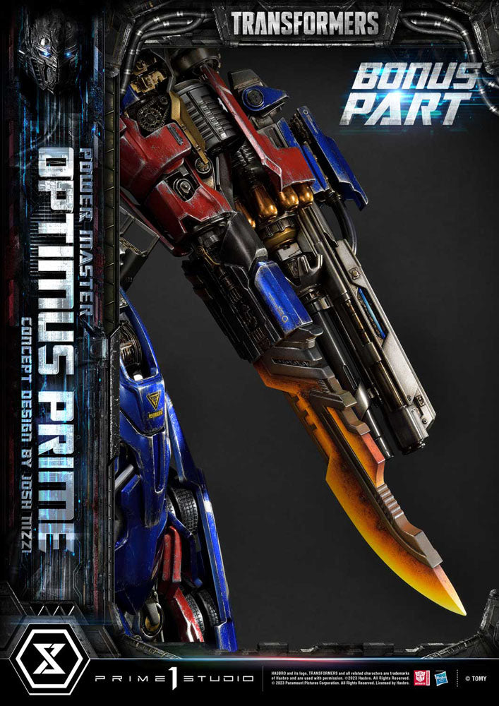 Transformers Museum Masterline Statue Powermaster Optimus Prime Concept by Josh Nizzi Ultimate Bonus Version 99 cm 4580708046402