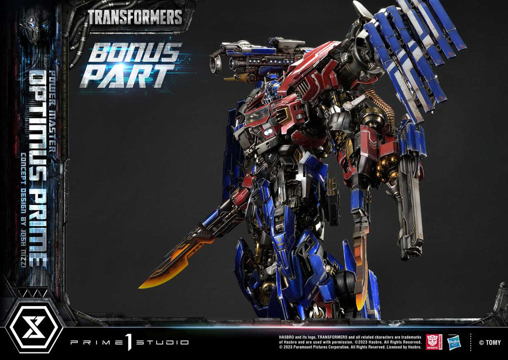 Transformers Museum Masterline Statue Powermaster Optimus Prime Concept by Josh Nizzi Ultimate Bonus Version 99 cm 4580708046402