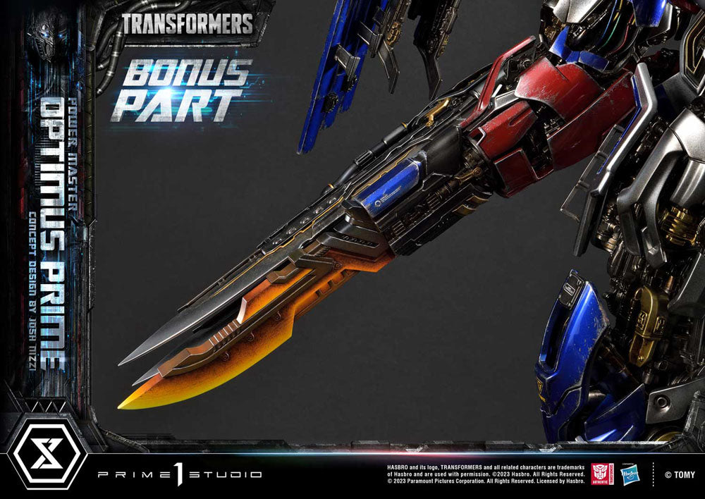Transformers Museum Masterline Statue Powermaster Optimus Prime Concept by Josh Nizzi Ultimate Bonus Version 99 cm 4580708046402