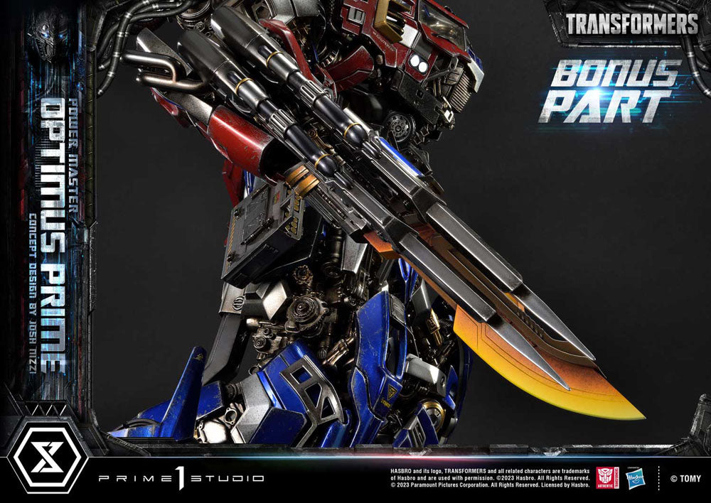 Transformers Museum Masterline Statue Powermaster Optimus Prime Concept by Josh Nizzi Ultimate Bonus Version 99 cm 4580708046402
