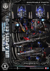 Transformers: Dark of the Moon (Film) Museum Masterline Statue Optimus Prime Weapons Depot 127 cm 4582647121059