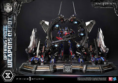 Transformers: Dark of the Moon (Film) Museum Masterline Statue Optimus Prime Weapons Depot 127 cm 4582647121059