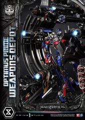 Transformers: Dark of the Moon (Film) Museum Masterline Statue Optimus Prime Weapons Depot 127 cm 4582647121059