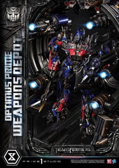 Transformers: Dark of the Moon (Film) Museum Masterline Statue Optimus Prime Weapons Depot 127 cm 4582647121059