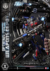 Transformers: Dark of the Moon (Film) Museum Masterline Statue Optimus Prime Weapons Depot Bonus Version 127 cm 4582647121066
