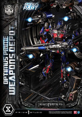 Transformers: Dark of the Moon (Film) Museum Masterline Statue Optimus Prime Weapons Depot Bonus Version 127 cm 4582647121066