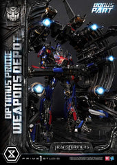 Transformers: Dark of the Moon (Film) Museum Masterline Statue Optimus Prime Weapons Depot Bonus Version 127 cm 4582647121066