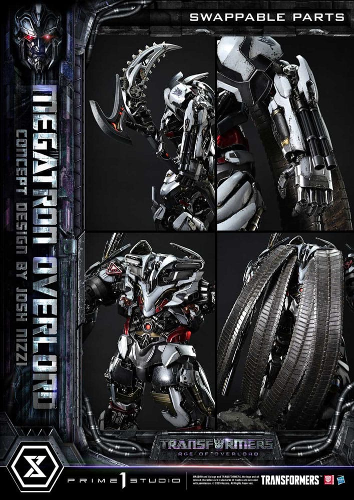 Transformers Generations I Museum Masterline Statue Megatron Overlord (Design by Josh Nizzi) 89 cm  4582647122278