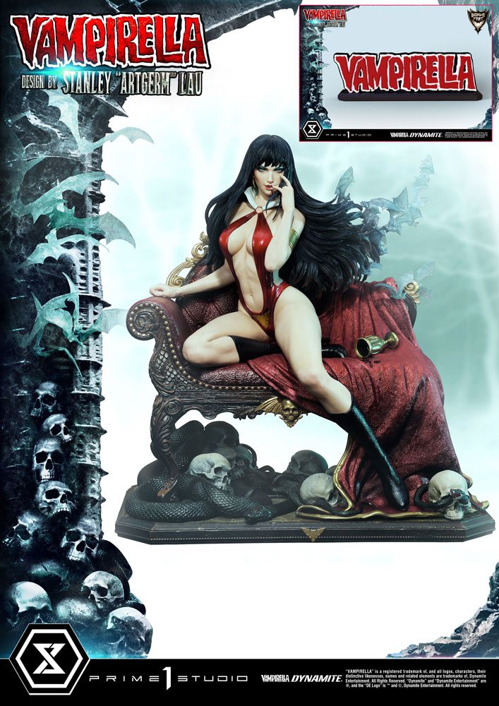 Dynamite Entertainment Statue 1/3 Vampirella Design by Stanley Artgerm Lau Bonus Version 55 cm 4580708042237