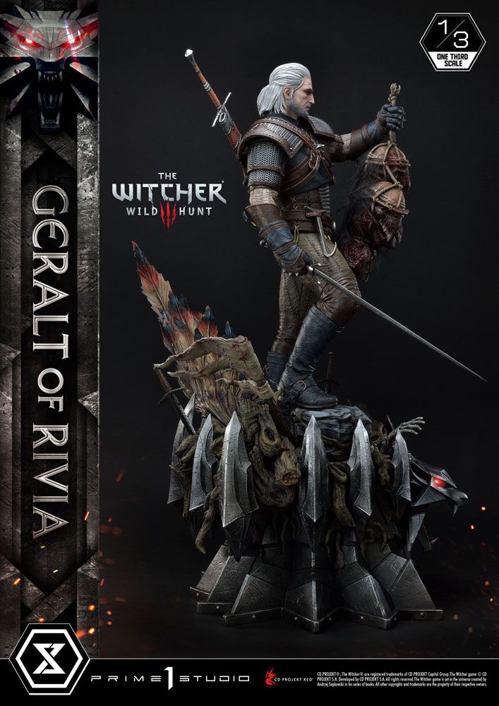 Witcher 3 Wild Hunt Statue 1/3 Geralt von Riva 88 cm 4582535945613