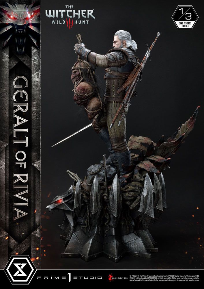 Witcher 3 Wild Hunt Statue 1/3 Geralt von Riva 88 cm 4582535945613