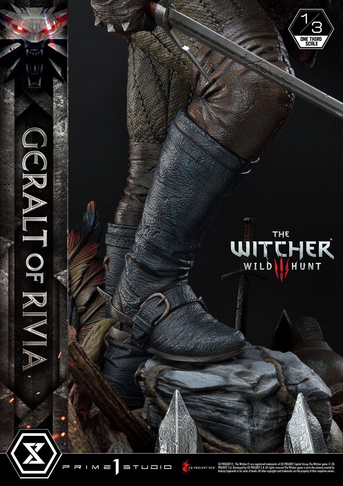 Witcher 3 Wild Hunt Statue 1/3 Geralt von Riva 88 cm 4582535945613