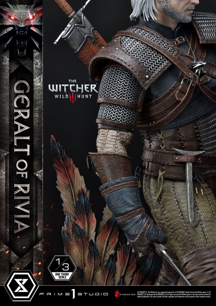 Witcher 3 Wild Hunt Statue 1/3 Geralt von Riva 88 cm 4582535945613