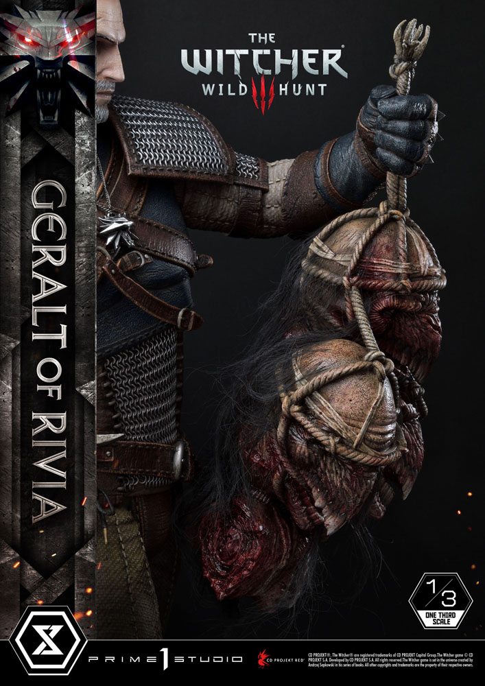 Witcher 3 Wild Hunt Statue 1/3 Geralt von Riva 88 cm 4582535945613