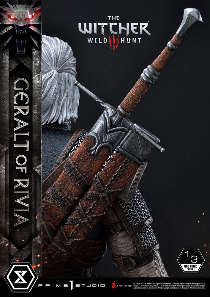 Witcher 3 Wild Hunt Statue 1/3 Geralt von Riva 88 cm 4582535945613