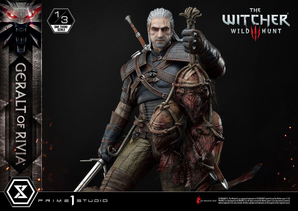 Witcher 3 Wild Hunt Statue 1/3 Geralt von Riva 88 cm 4582535945613