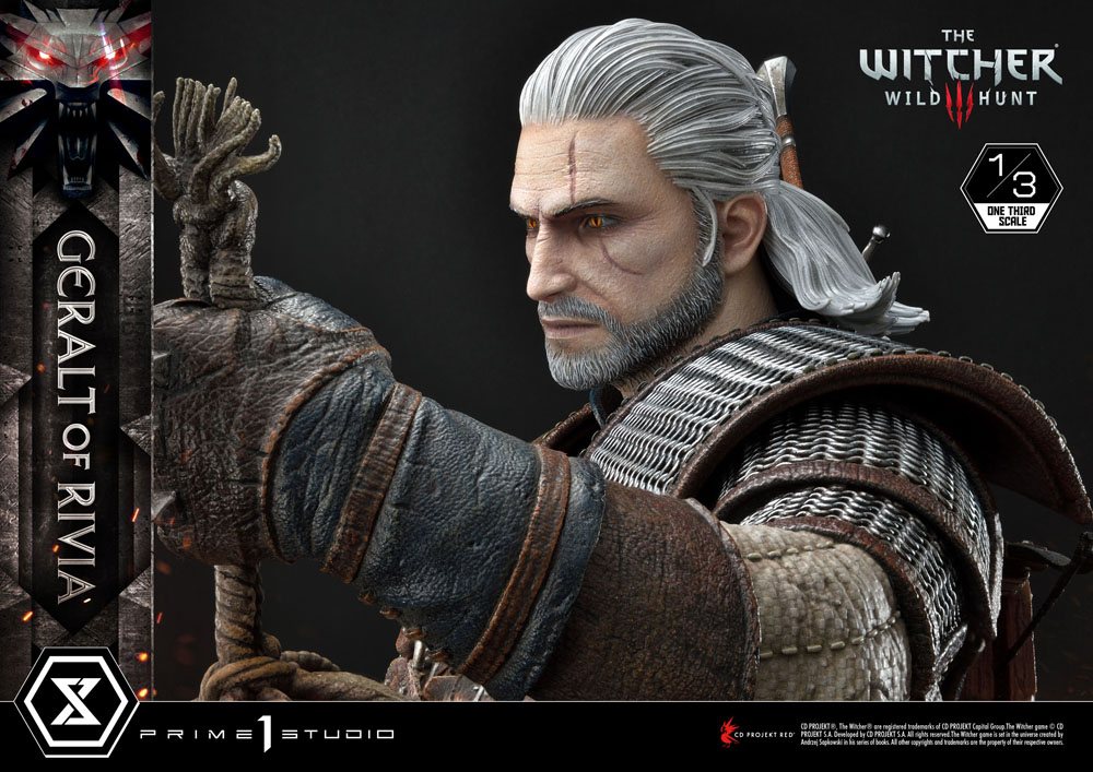Witcher 3 Wild Hunt Statue 1/3 Geralt von Riva 88 cm 4582535945613