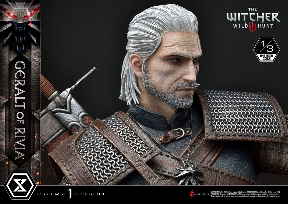 Witcher 3 Wild Hunt Statue 1/3 Geralt von Riva 88 cm 4582535945613