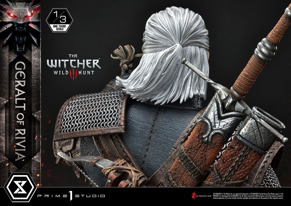 Witcher 3 Wild Hunt Statue 1/3 Geralt von Riva 88 cm 4582535945613