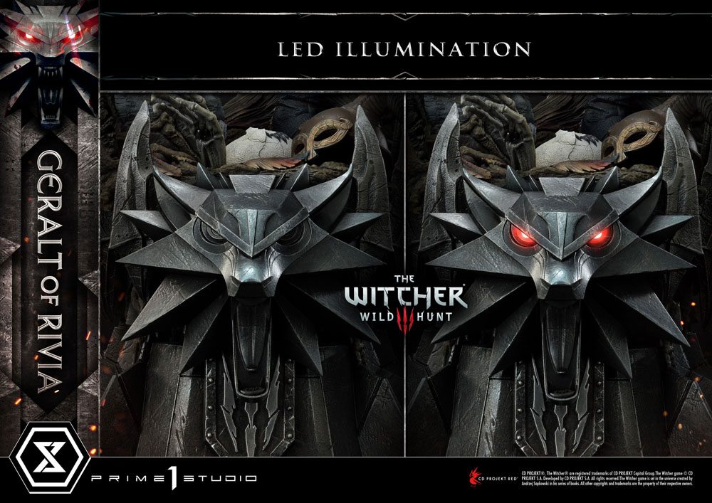 Witcher 3 Wild Hunt Statue 1/3 Geralt von Riva 88 cm 4582535945613