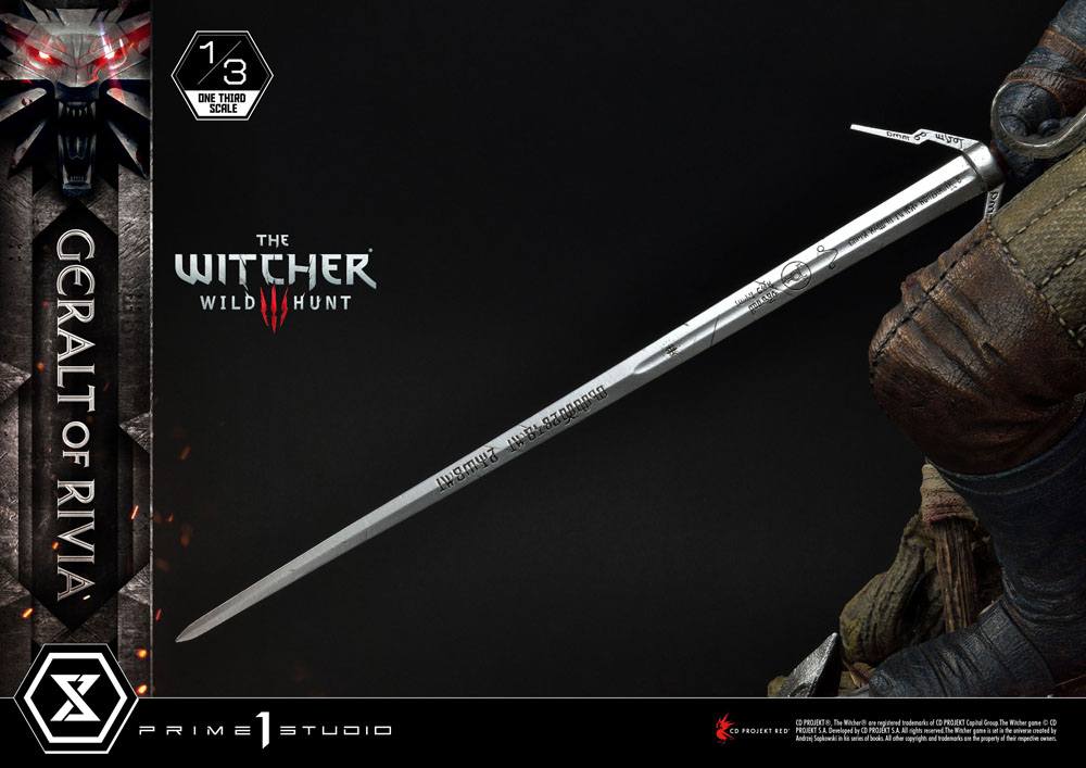 Witcher 3 Wild Hunt Statue 1/3 Geralt von Riva 88 cm 4582535945613
