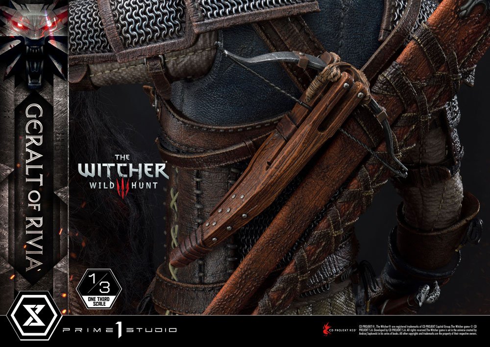 Witcher 3 Wild Hunt Statue 1/3 Geralt von Riva 88 cm 4582535945613