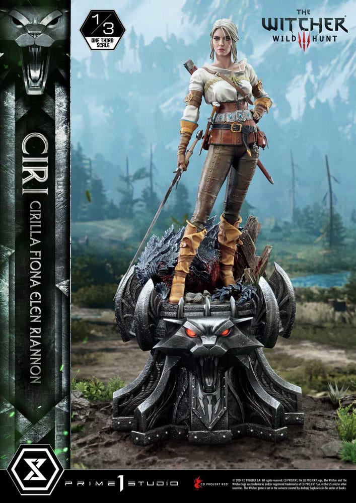 The Witcher 3: Wild Hunt Museum Masterline Statue 1/3 Wild Hunt Ciri Fiona Elen Riannon Bonus Version 81 cm    4582647120465