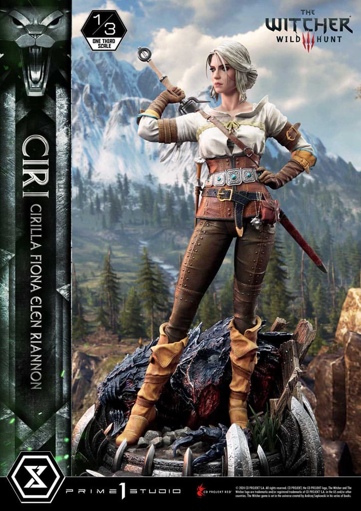 The Witcher 3: Wild Hunt Museum Masterline Statue 1/3 Wild Hunt Ciri Fiona Elen Riannon Bonus Version 81 cm    4582647120465