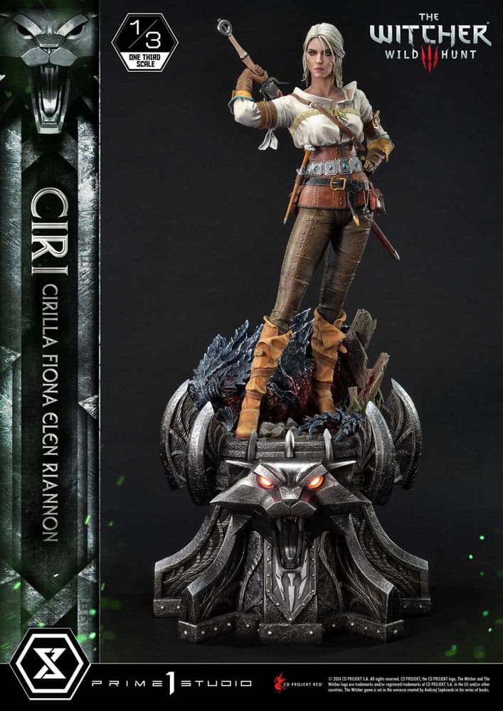 The Witcher 3: Wild Hunt Museum Masterline Statue 1/3 Wild Hunt Ciri Fiona Elen Riannon Bonus Version 81 cm    4582647120465
