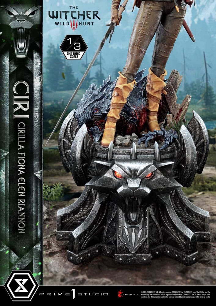 The Witcher 3: Wild Hunt Museum Masterline Statue 1/3 Wild Hunt Ciri Fiona Elen Riannon Bonus Version 81 cm    4582647120465