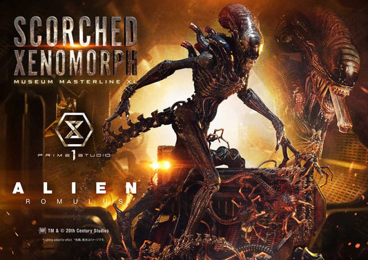 Alien: Romulus Museum Masterline XL Statue 1/3 Scorched Xenomorph 98 cm 4582647121851