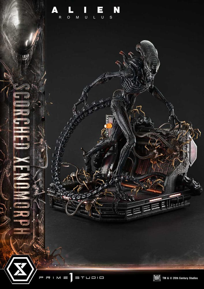 Alien: Romulus Museum Masterline XL Statue 1/3 Scorched Xenomorph 98 cm 4582647121851