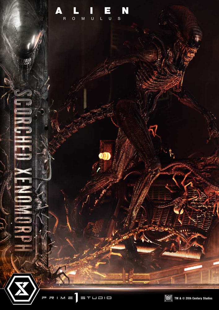 Alien: Romulus Museum Masterline XL Statue 1/3 Scorched Xenomorph 98 cm 4582647121851