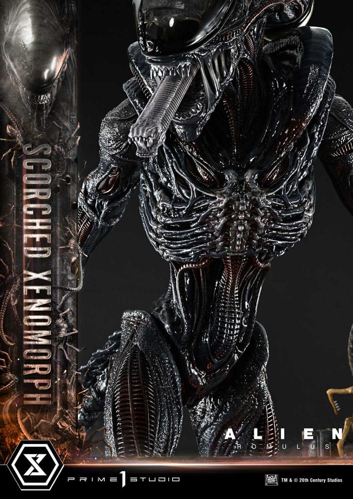 Alien: Romulus Museum Masterline XL Statue 1/3 Scorched Xenomorph 98 cm 4582647121851